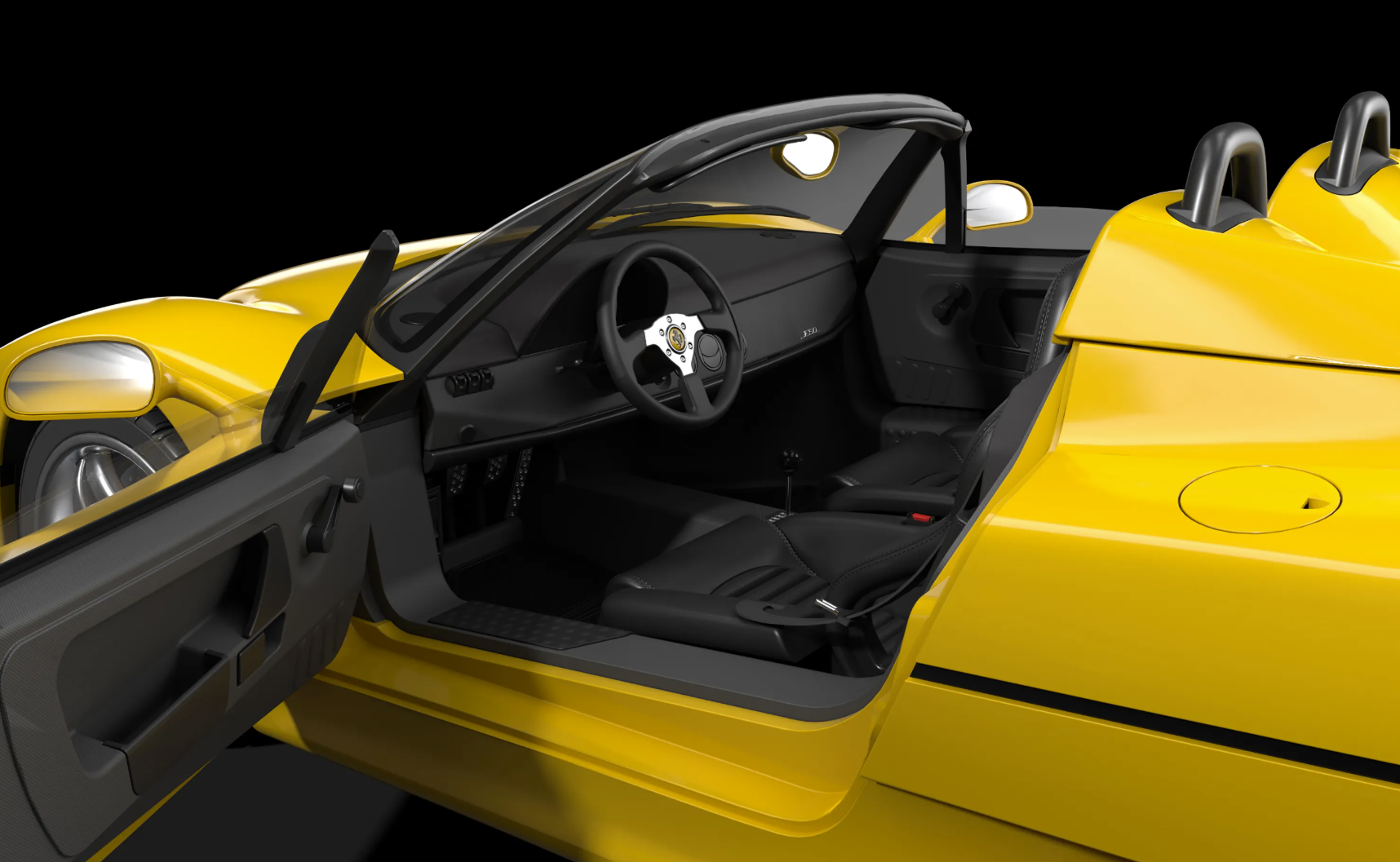 Pocher Diecast Ferrari F50 Giallo Modena HK63