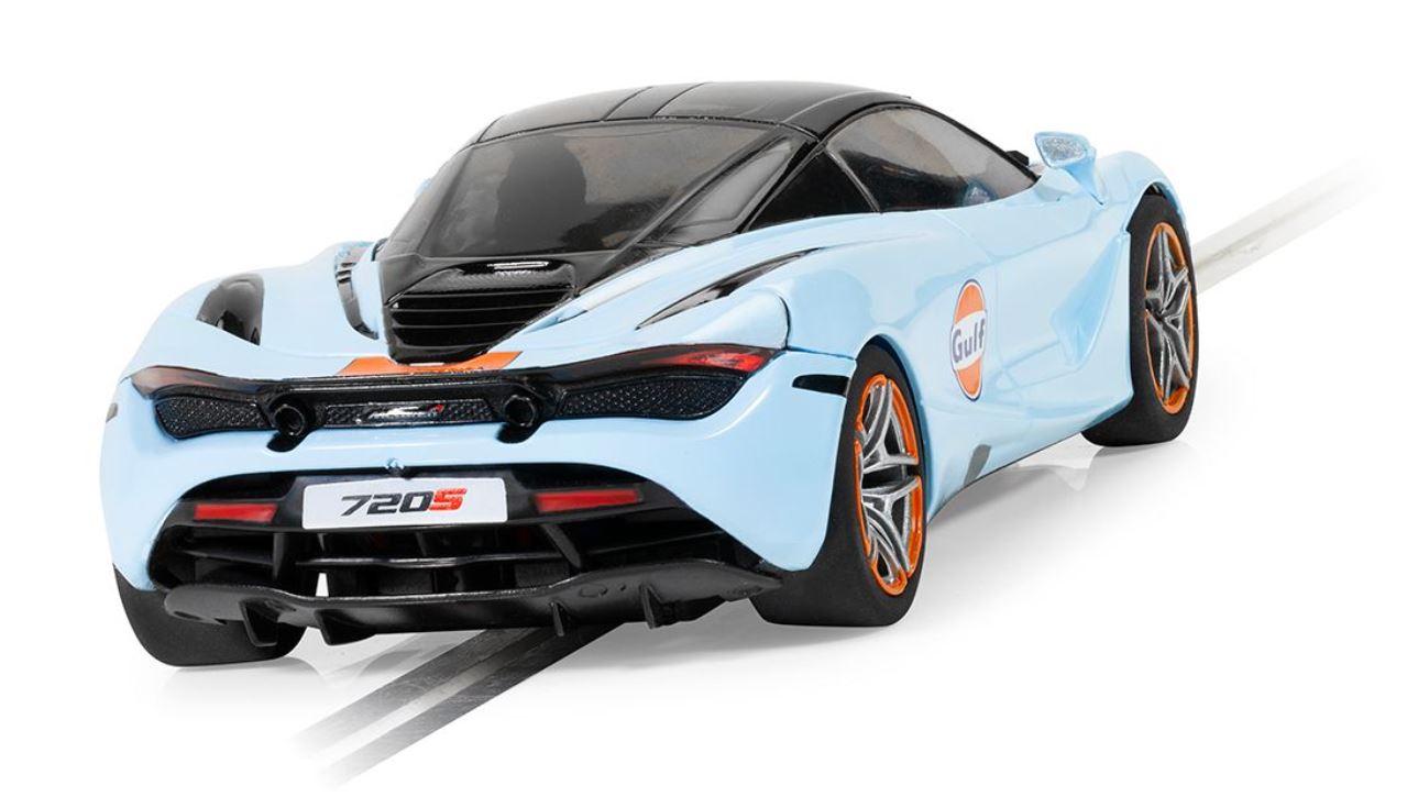 Scalextric Voiture McLaren 720S Gulf Edition Standard C4394