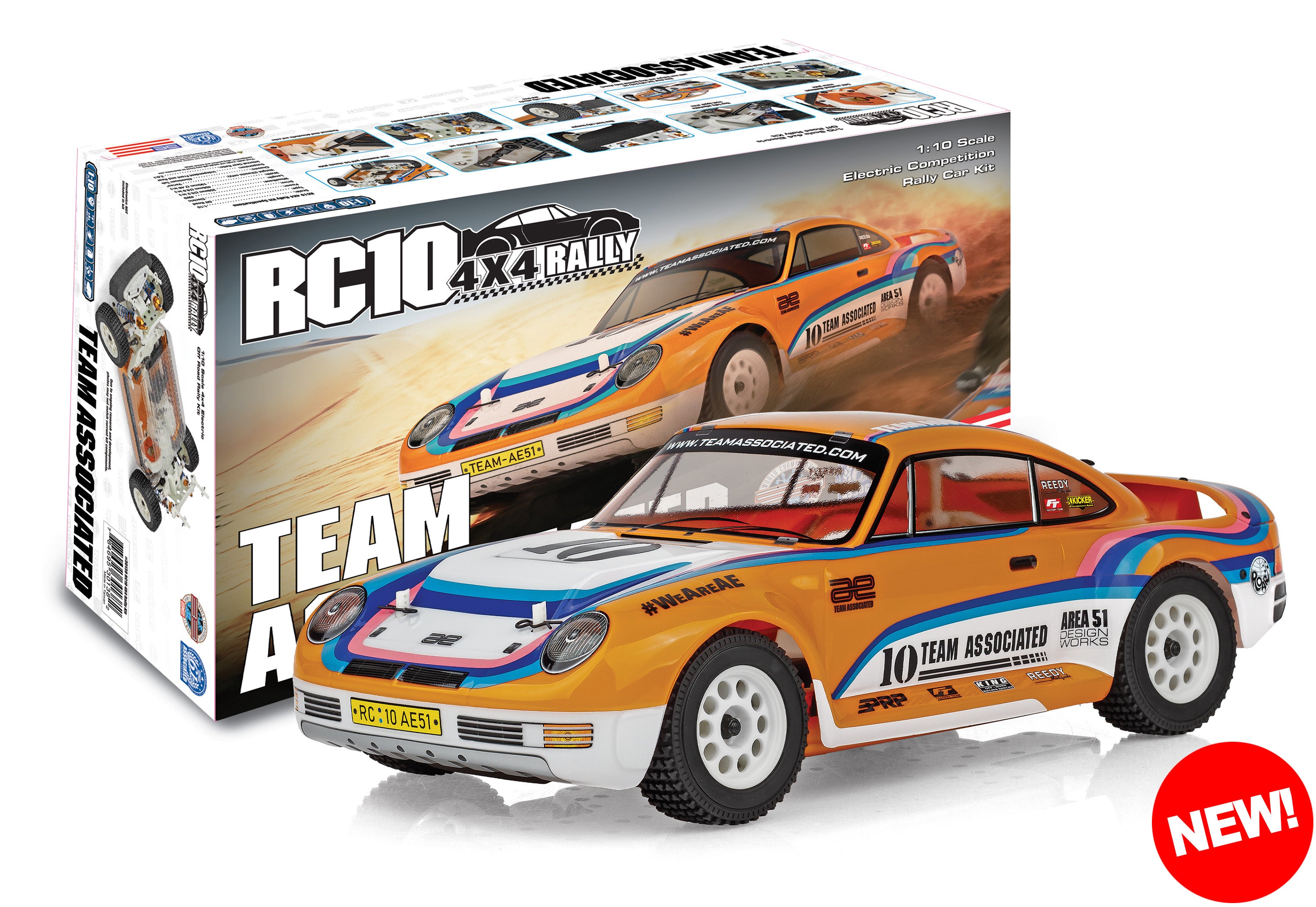 Team Associated RC10 Rally 4x4 KIT 30138