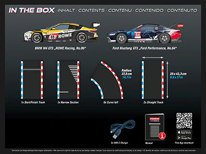 Carrera Hybrid Hyperdrive Fury 50050007 Rennbahn