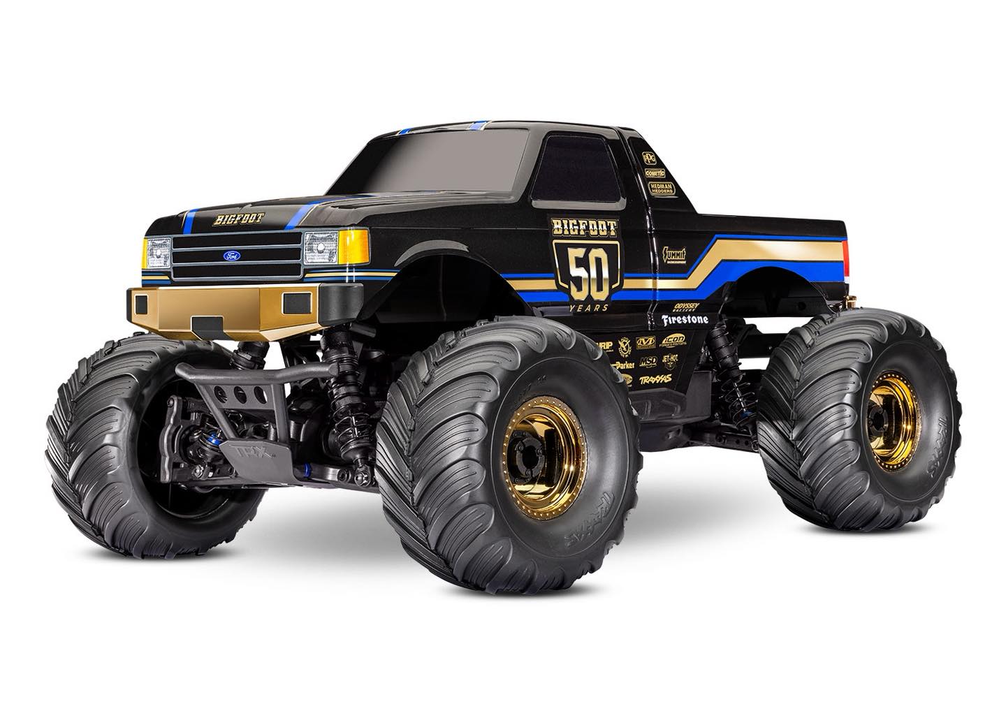 Traxxas Monster Truck Pie Grande 50 Anniversary 4x4 BL-2s RTR 67134-1