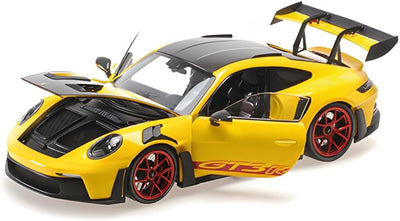 MiniChamps Porsche 911 992 GT3 RS 2024 Geel 1/18 110062025