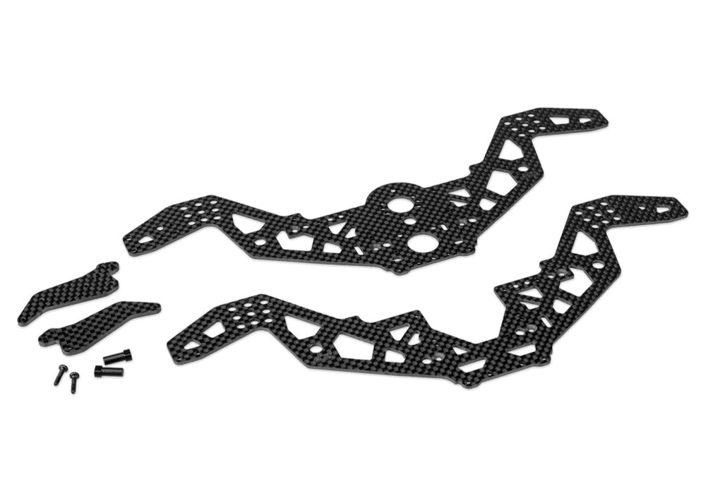 Jconcepts Châssis Carbone avec Wheeliebar Mini LMT 5249
