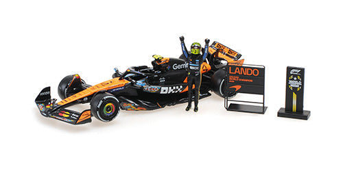 MiniChamps McLaren Mercedes MCL39 Norris Campione del Mondo di F1 2025 1/64 530258704