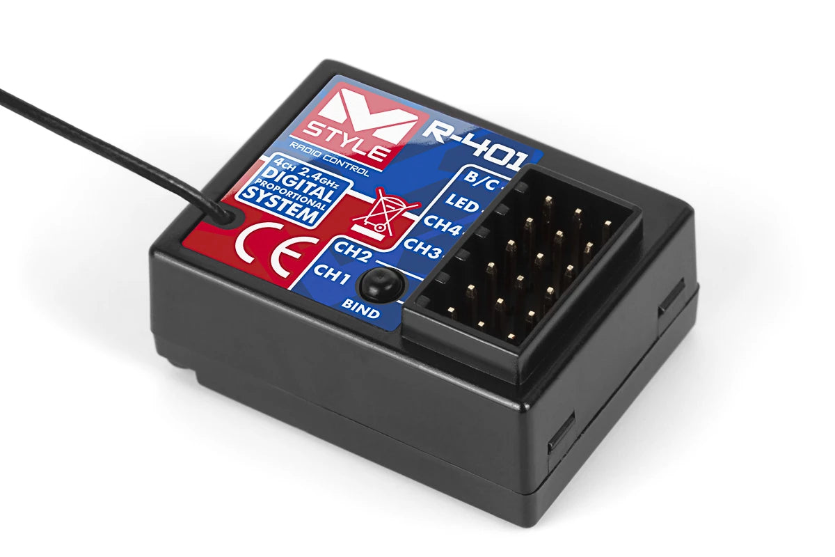 MStyle Pack Radio + Chargeur + Batterie + Servo M-002