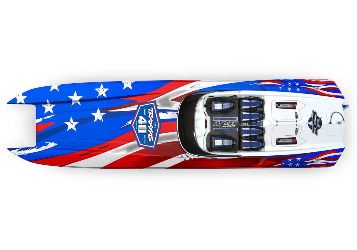 Traxxas Catamaran Dcb m41 Vxl-6s TSM RTR 57046-4