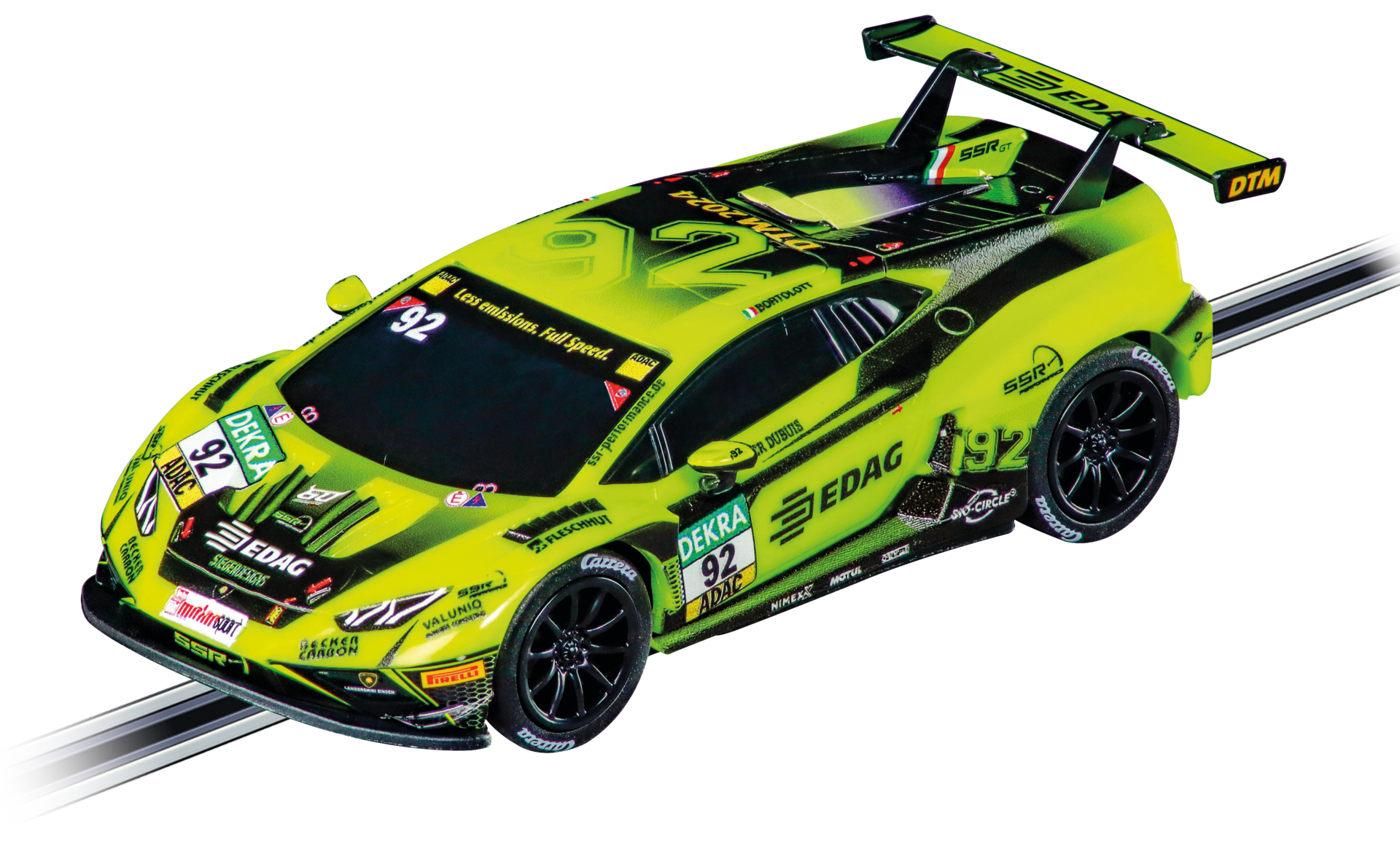 Carrera GO!!! Lamborghini Huracán GT3 EVO2 Mirko Bortolotti, No.92 64275