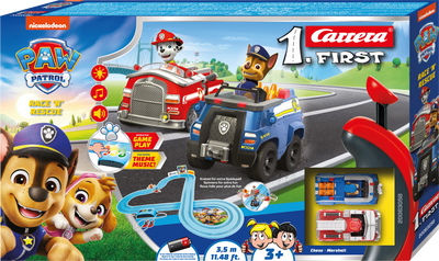 Carrera First Circuit Paw Patrol - Race 'N' Rescue 3.5 63058