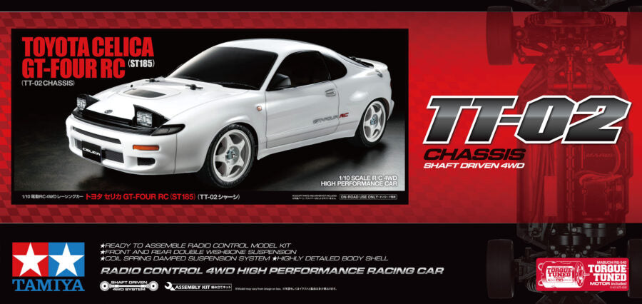 Tamiya TT-02 Toyota Celica GT-Four KIT 58730