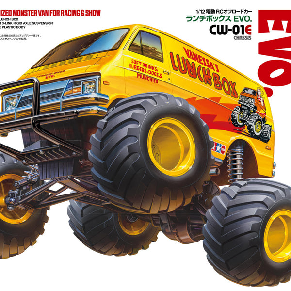 Tamiya Lunch Box EVO 1/12 – RC Kit Monster Truck Electric 58755