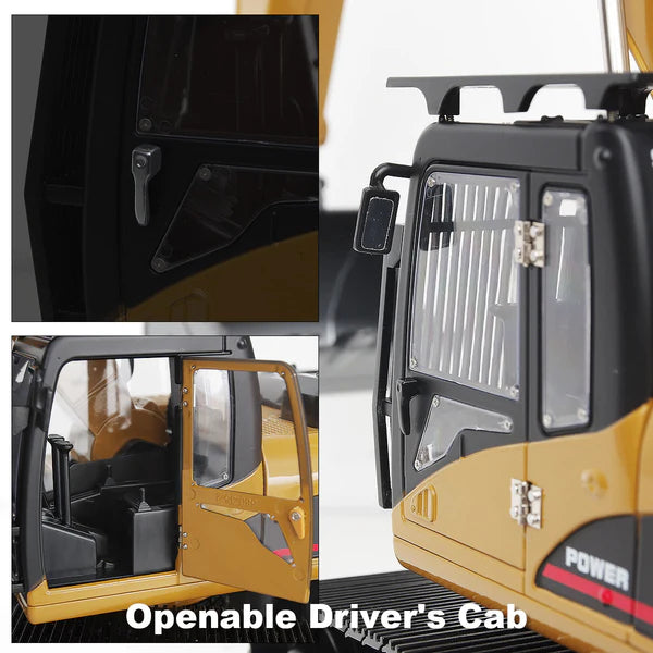 Huina Pelleteuse RC Métal 23Ch V5 RTR CY1580V5