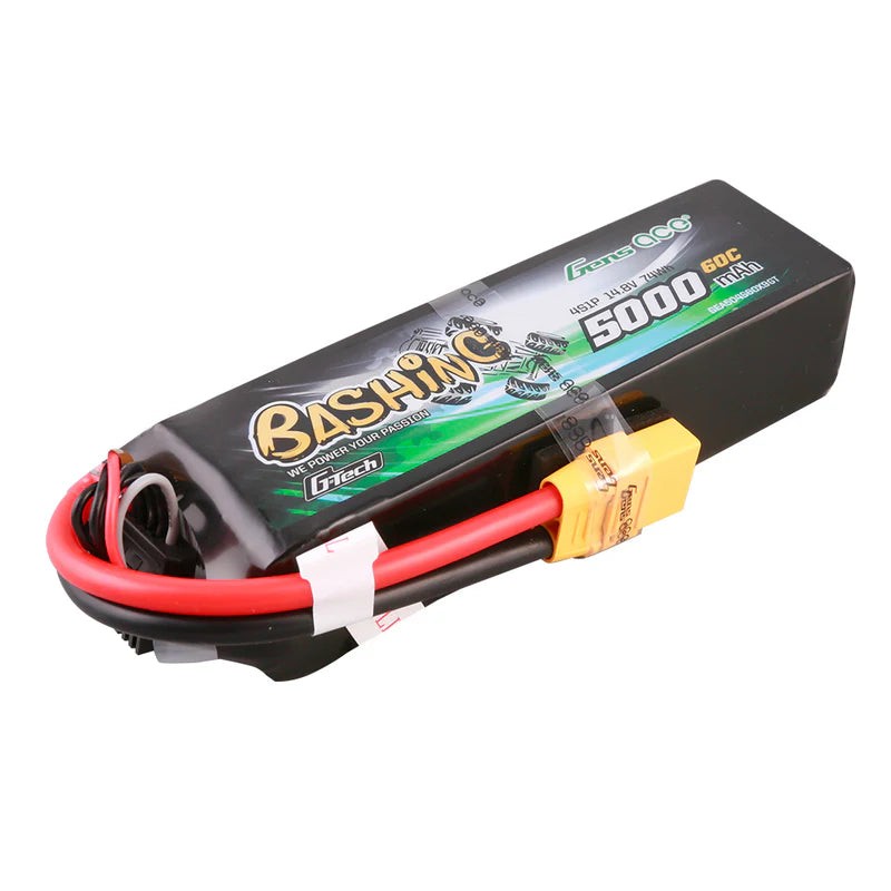 Gens Ace G-Tech 14.8V 5000mAh 60C XT90 GEA504S60X9GT LiPo battery