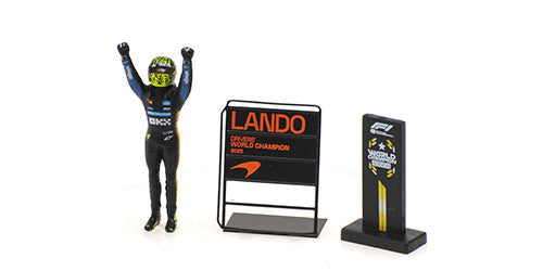 MiniChamps McLaren Mercedes MCL39 Norris Campione del Mondo di F1 2025 1/64 530258704