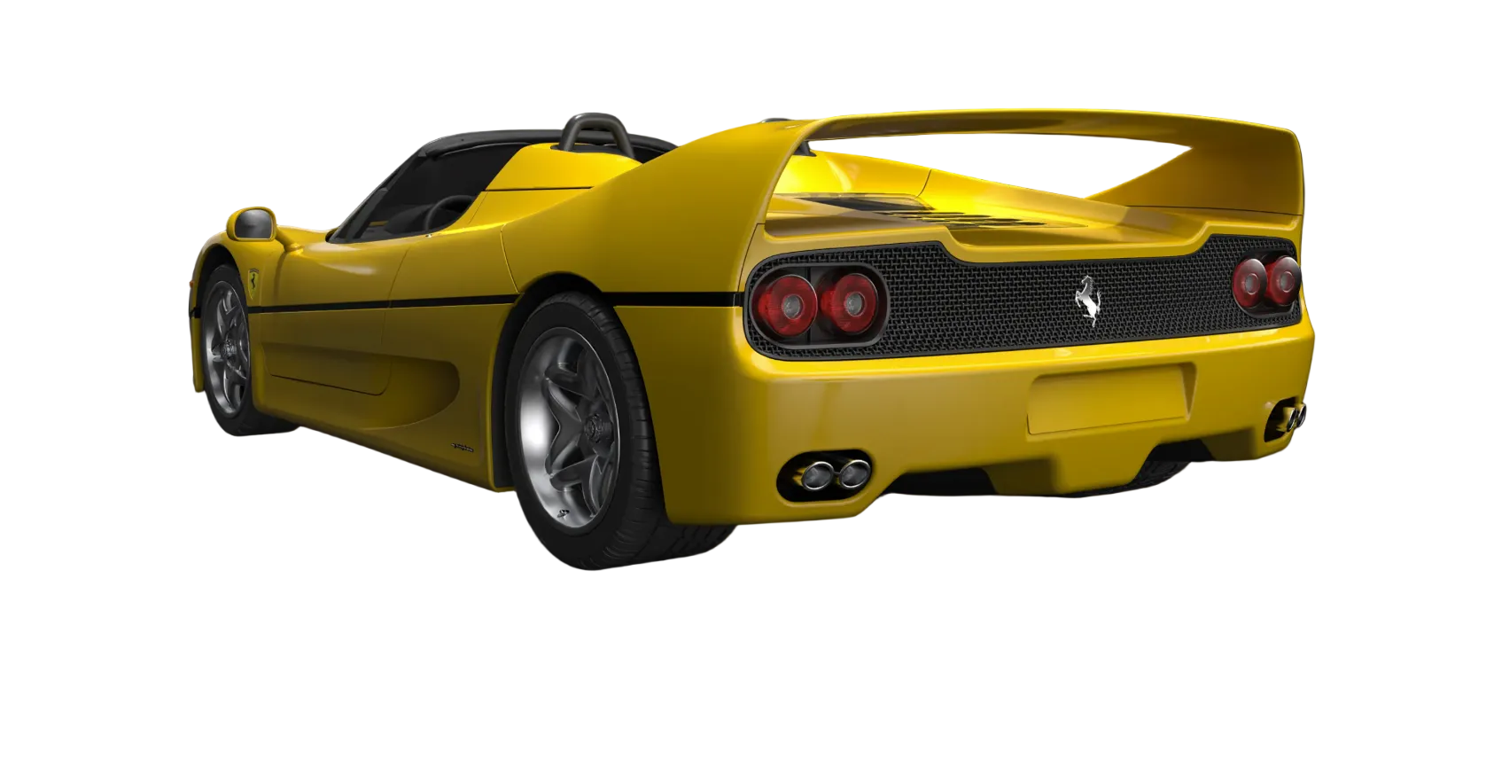 Pocher Diecast Ferrari F50 Giallo Modena HK63