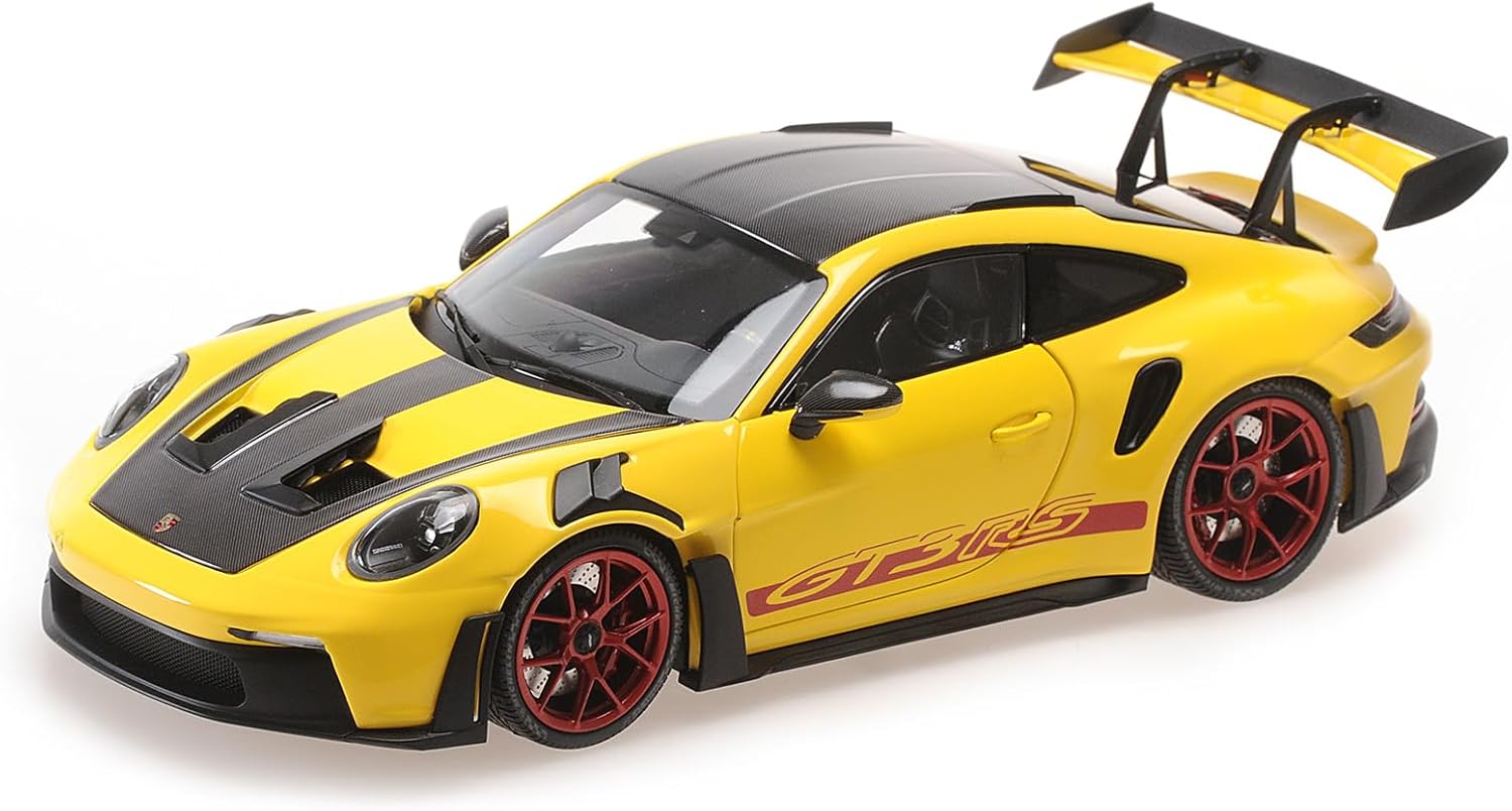 MiniChamps Porsche 911 992 GT3 RS 2024 Geel 1/18 110062025