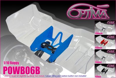 Optima Mittlere Drift Heckflügel 1/8 Flexibel POWB06