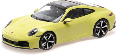 MiniChamps Porsche 992.2 Carrera Coupe 2024 1/18 Jaune 155064021