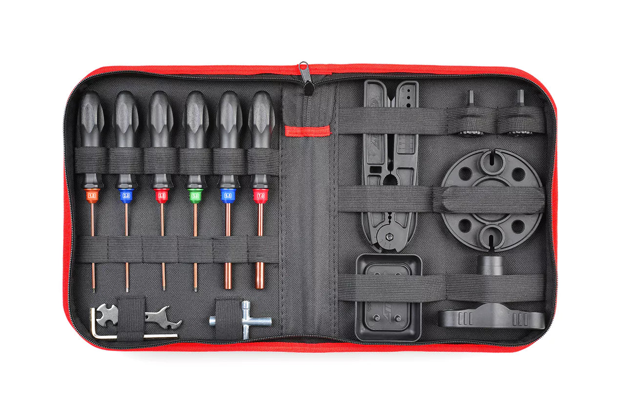 Corally Tool set 16pcs with bag C-16250