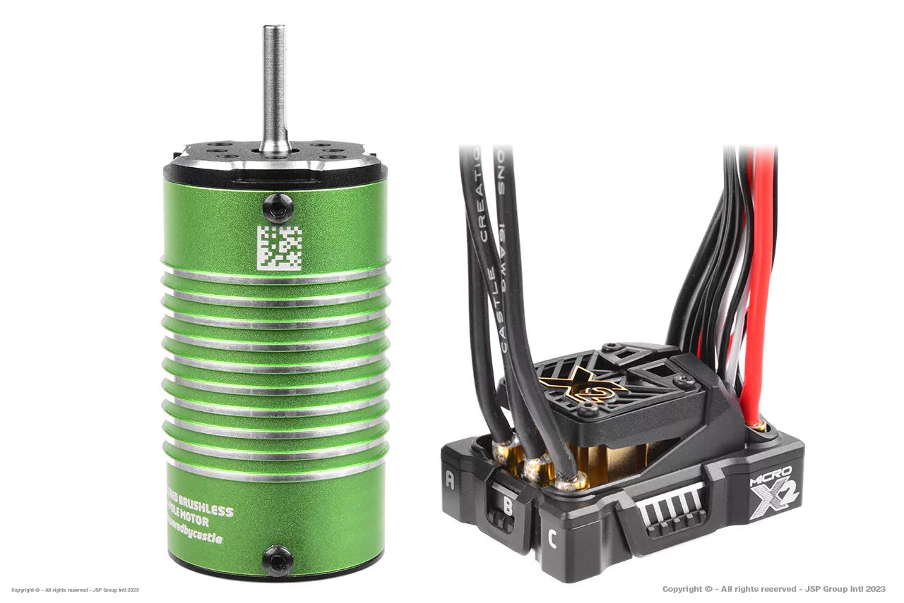 Castle Combo Mamba Micro X2 + Motor 1/14 6350KV