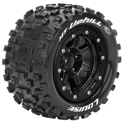 Louise RC Pneus MT-Uphill MFT 3.8 + Jantes Maxx (x2) LR-T3330SB
