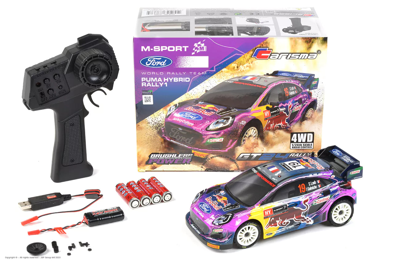 Carisma Micro GT24 M-Sport Puma Hybrid Brushless 4wd RTR 1/24 87868