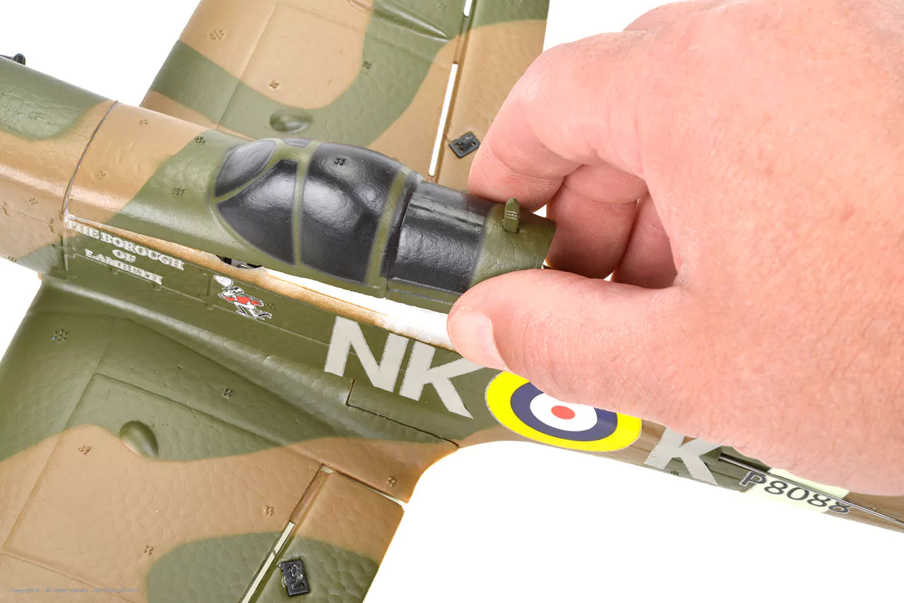 EZ-Wings Avião Mini Spitfire MK II 450 mm RTF EZ-025