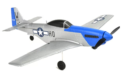 Avión EZ-Wings Mini P-51 Mustang 450 mm RTF EZ-029