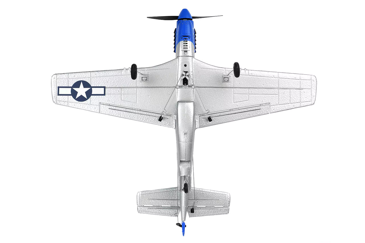 Avión EZ-Wings Mini P-51 Mustang 450 mm RTF EZ-029