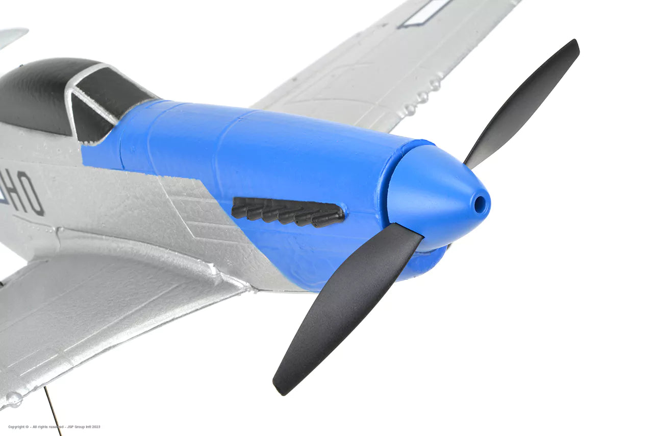 Avión EZ-Wings Mini P-51 Mustang 450 mm RTF EZ-029