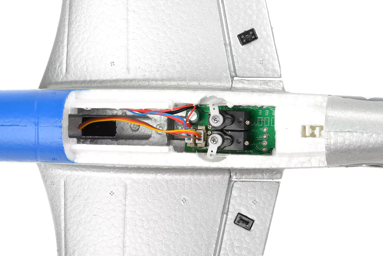 Avión EZ-Wings Mini P-51 Mustang 450 mm RTF EZ-029