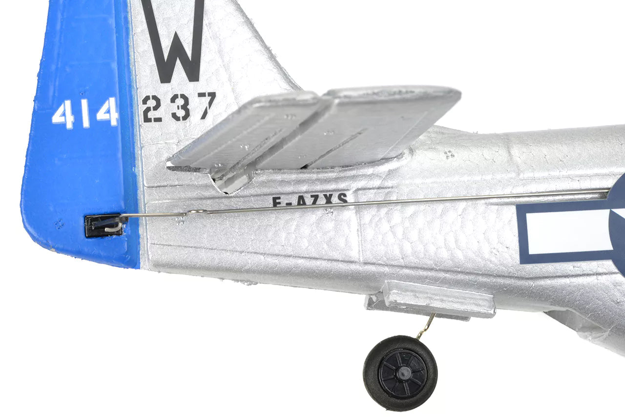 Avión EZ-Wings Mini P-51 Mustang 450 mm RTF EZ-029