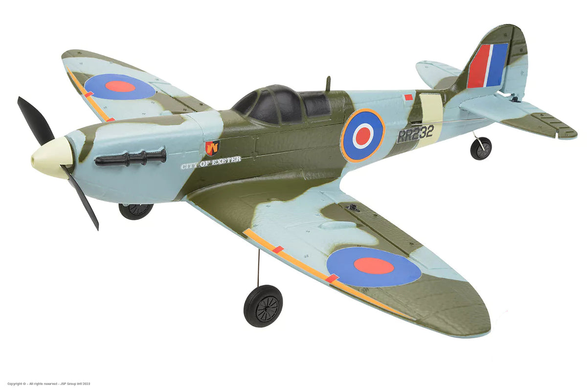 Mini Spitfire EZ-Wings Mini Spitfire MK II RTF – 450 mm aircraft with 6-axis gyro