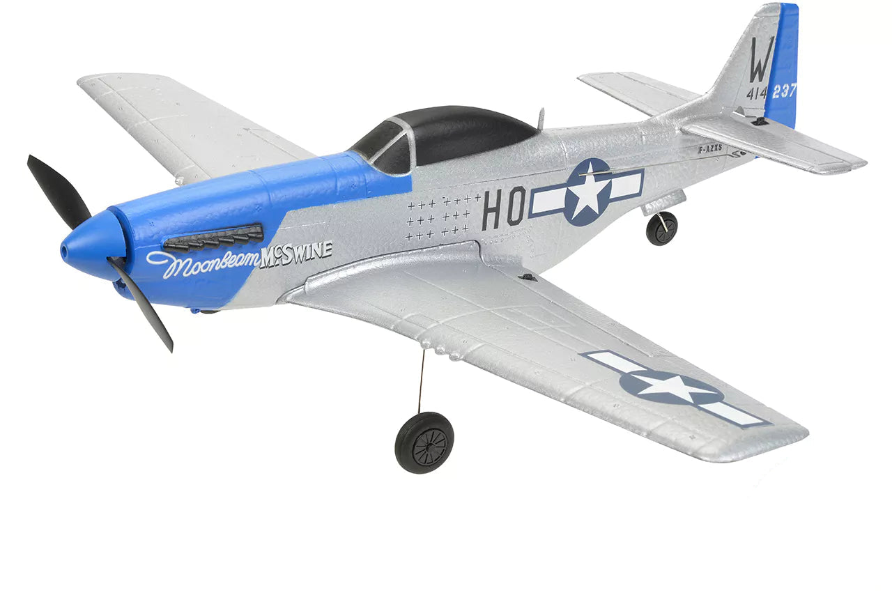 Avión EZ-Wings Mini P-51 Mustang 450 mm RTF EZ-029