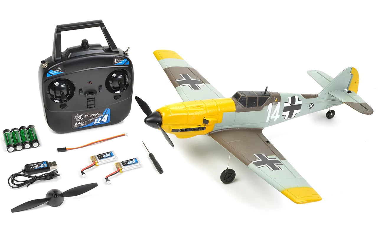 EZ-Wings Avión Mini BF-109 Messerschmitt 450 mm RTF EZ-032