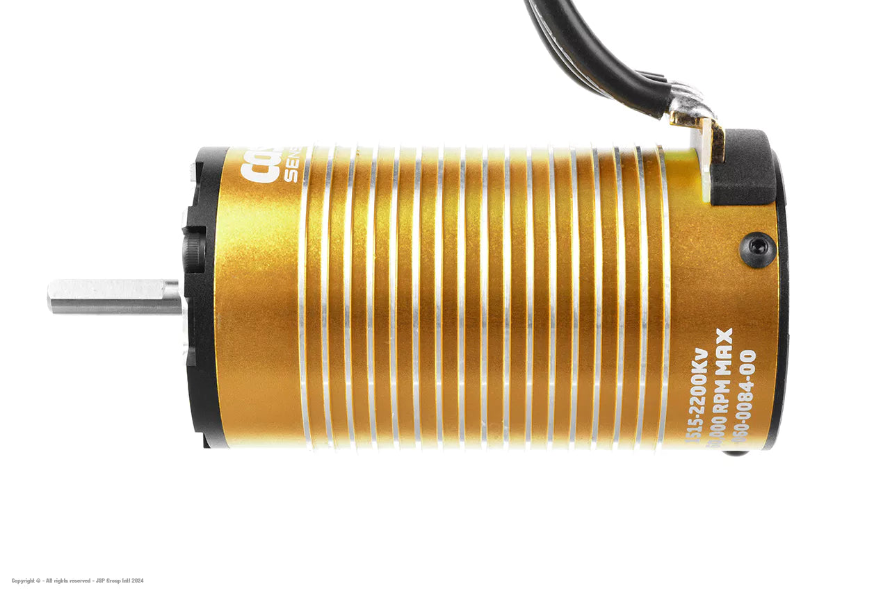 Castle Combo Cobra 8 + 1515 2200kv 4 polig Sensored Limited Edition Gold