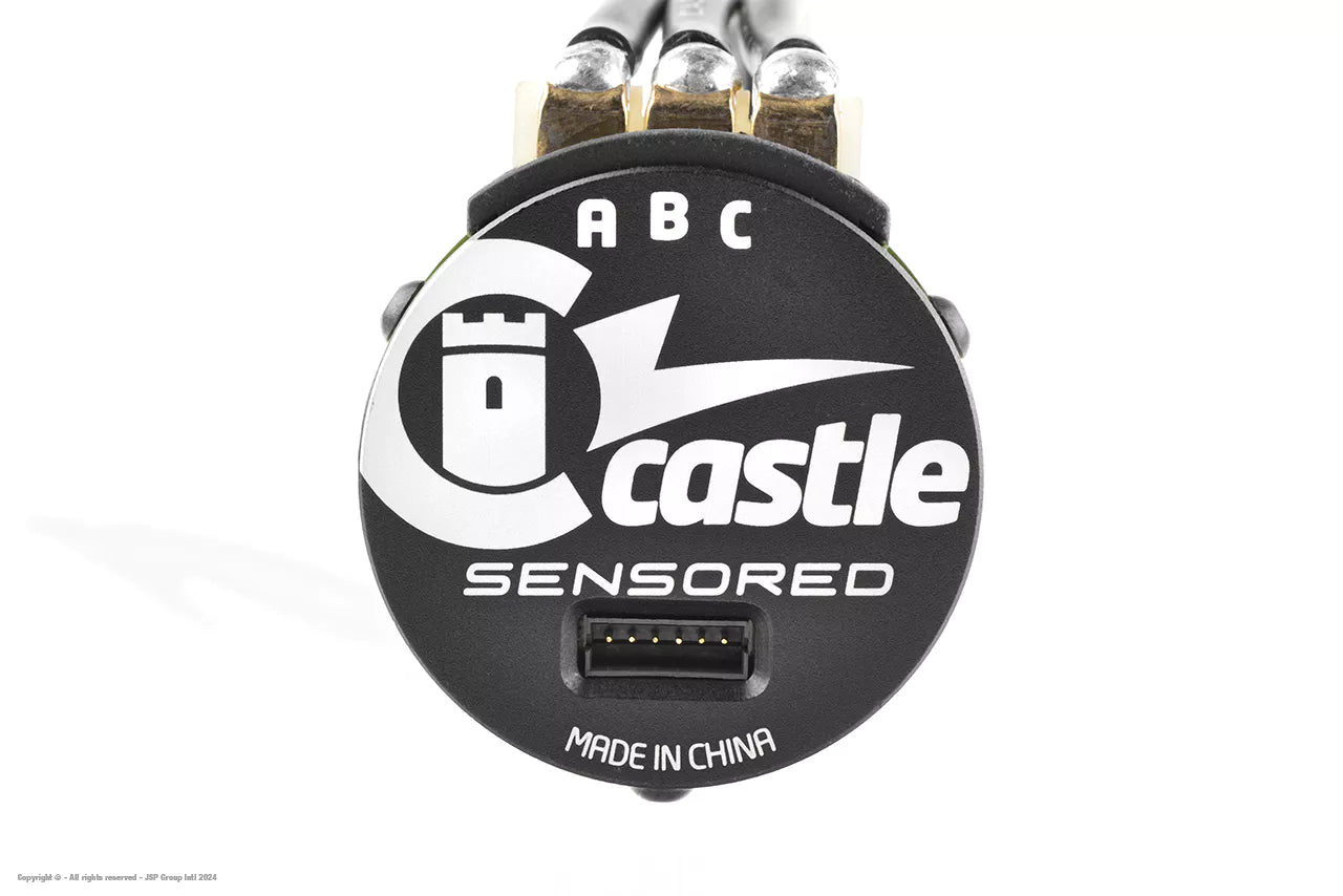 Castle Combo Cobra 8 + 1515 2200kv 4 poles Sensored Limited Edition Gold