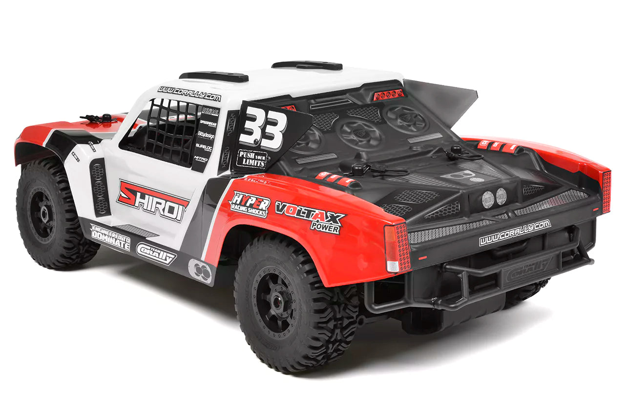 Team Corally SHIROI XP 6S RTR (Rood) – Short Course 1/8 4x4, Brushless ...