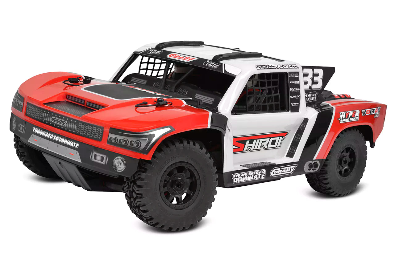 Team Corally SHIROI XP 6S RTR (Red) – Short Course 1/8 4x4, Brushless ...