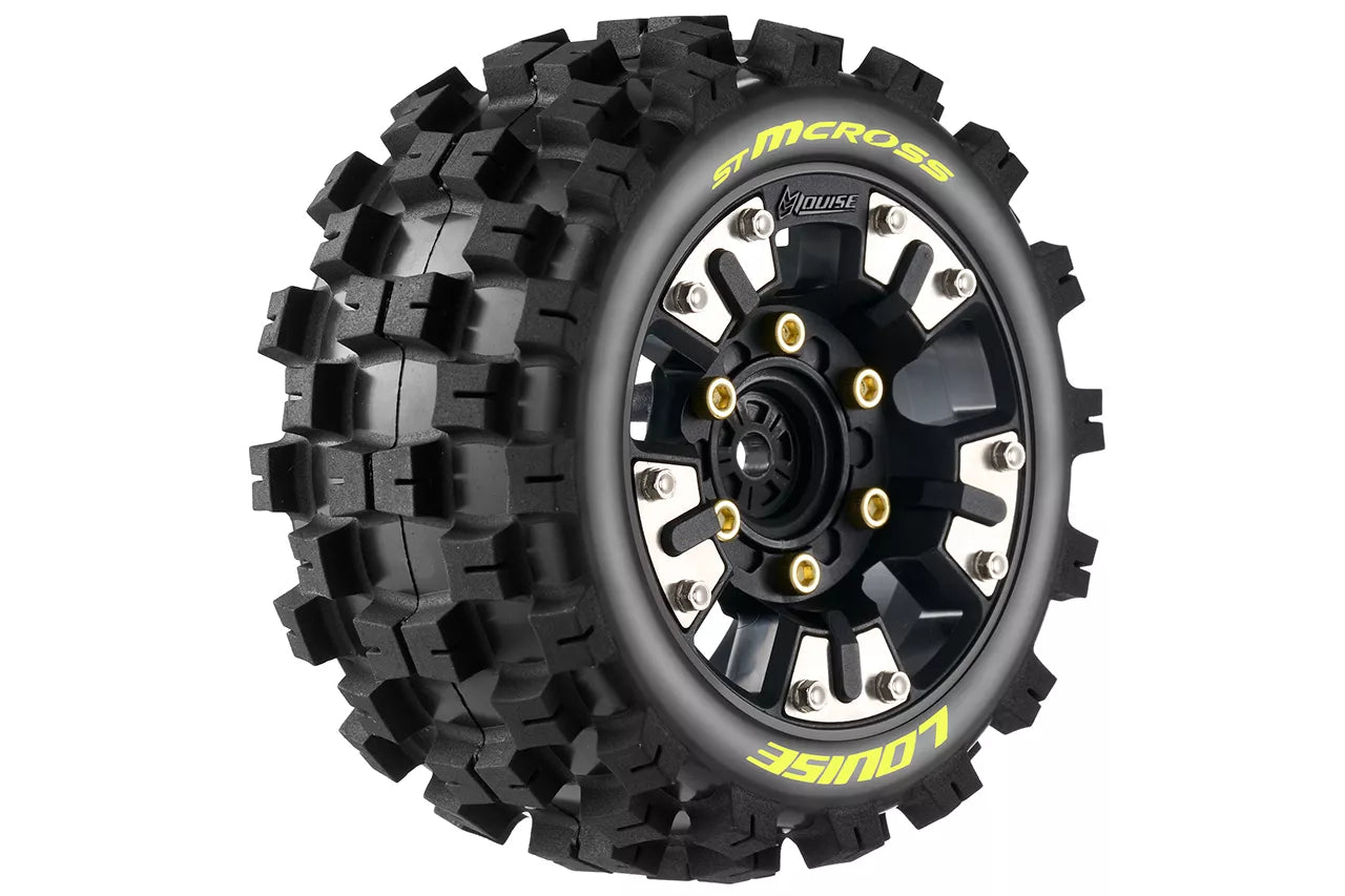 Louise RC Pneus ST Mcross + Jantes Mini Maxx/XRT LR-T3390SM