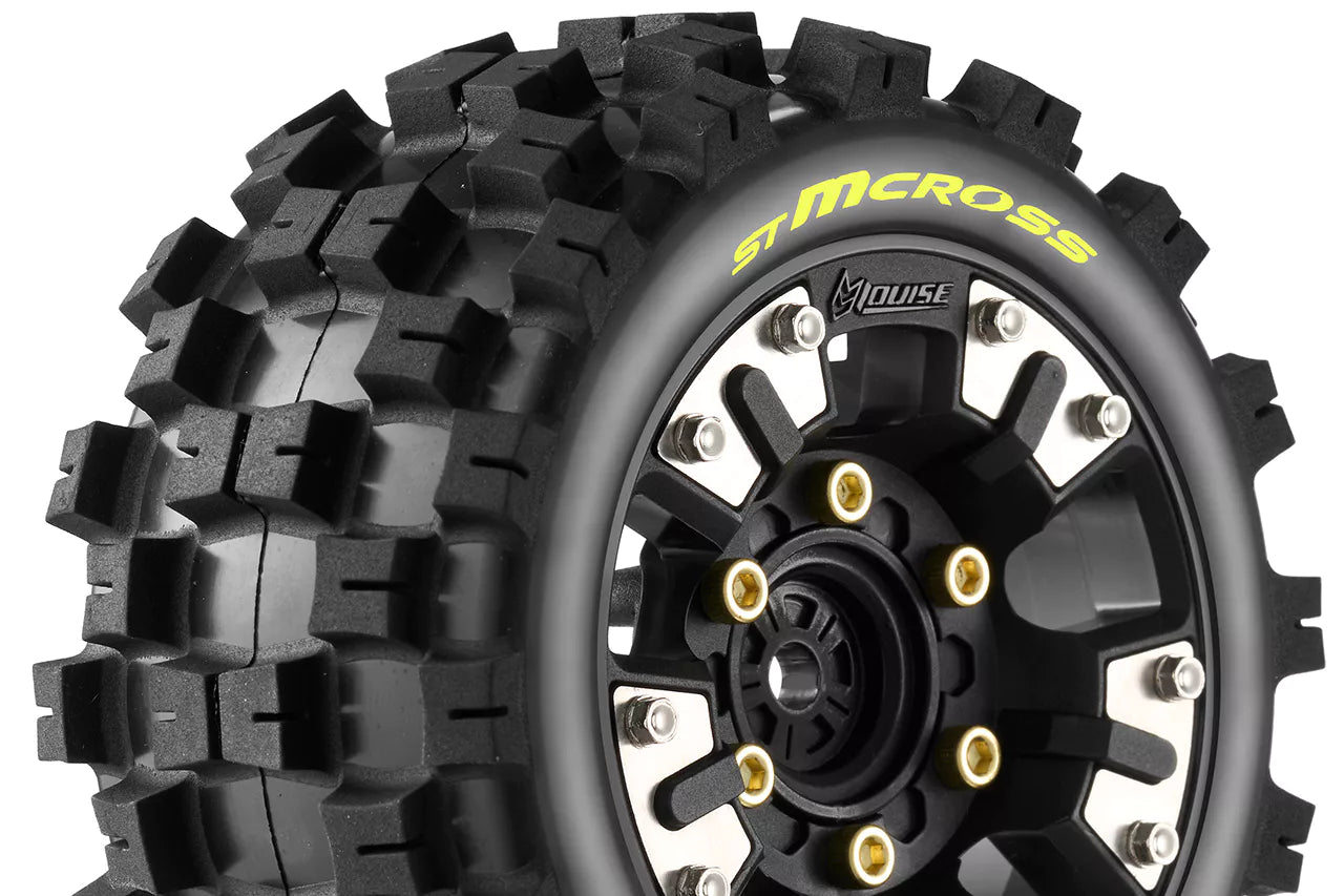 Louise RC Pneus ST Mcross + Jantes Mini Maxx/XRT LR-T3390SM