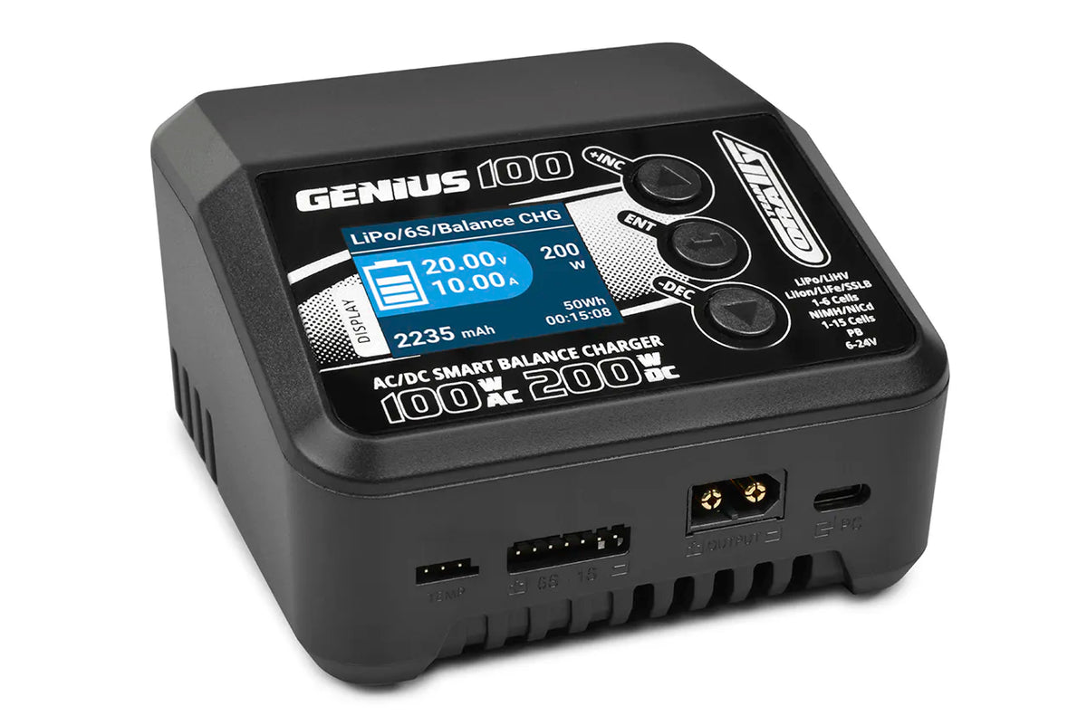 Corally Chargeur Genius 100 2-6S 100W C-51030-EU