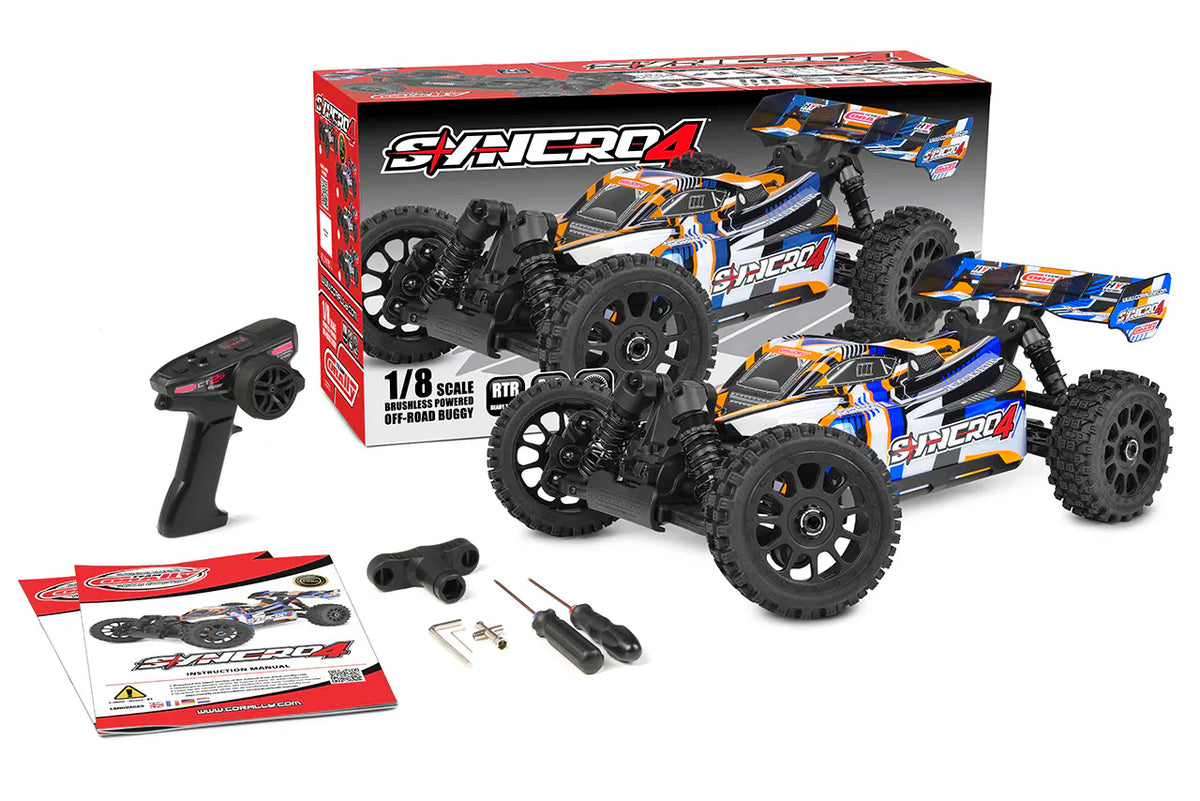 Corally Buggy Syncro-4 Brushless 4S 1/8  RTR C-00295