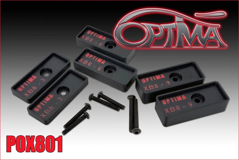 Optima Height shim for wing (6 pcs) XB8 POX801