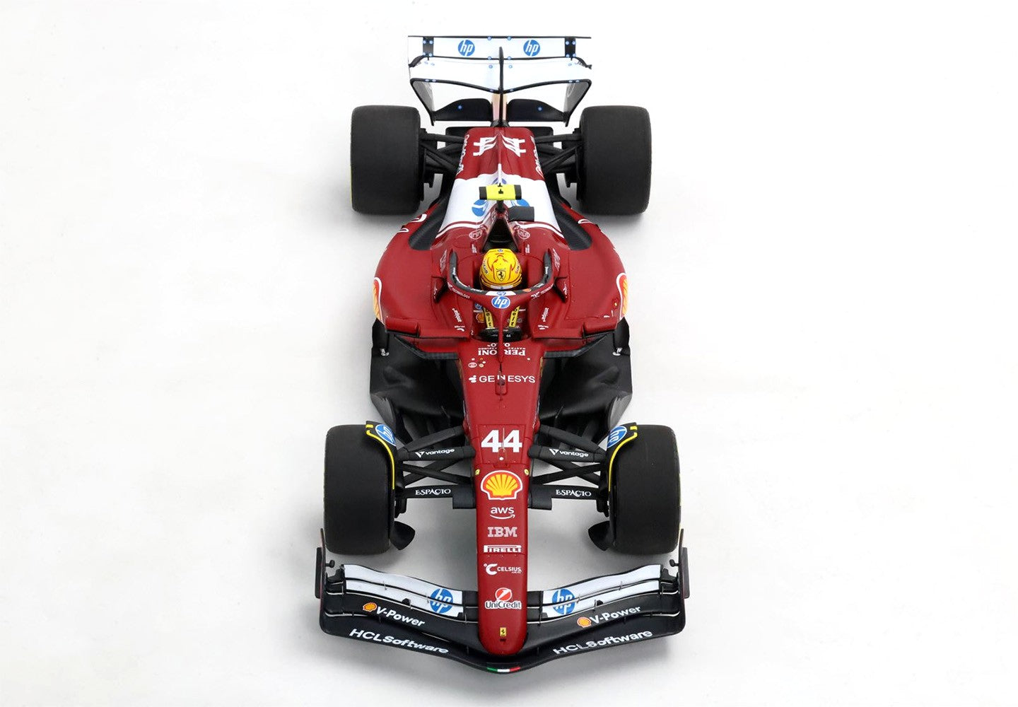 BBR Models Diecast F1 Ferrari SF-25 Lewis Hamilton China 2025 1:18 BBR251844