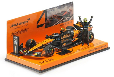 MiniChamps F1 McLaren Mercedes MCL39 4 Lando Norris Abu Dhabi 2025 1/43 537256604