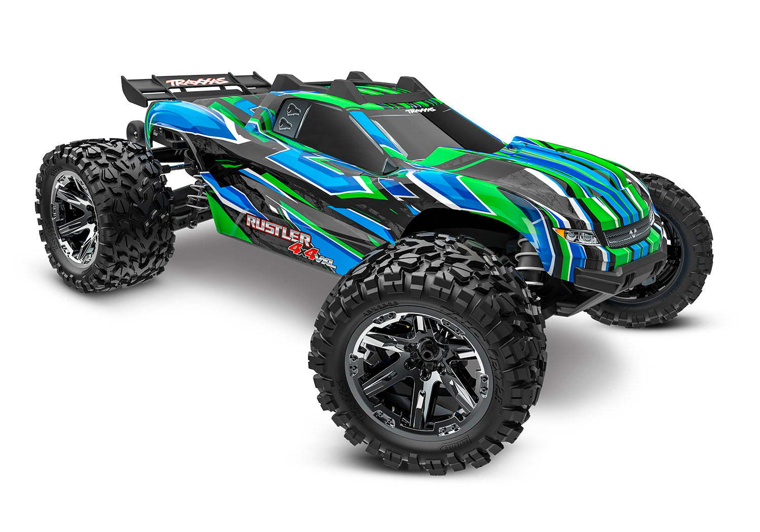 Traxxas Rustler 4x4 HD VXL ID TSM RTR 67376-4