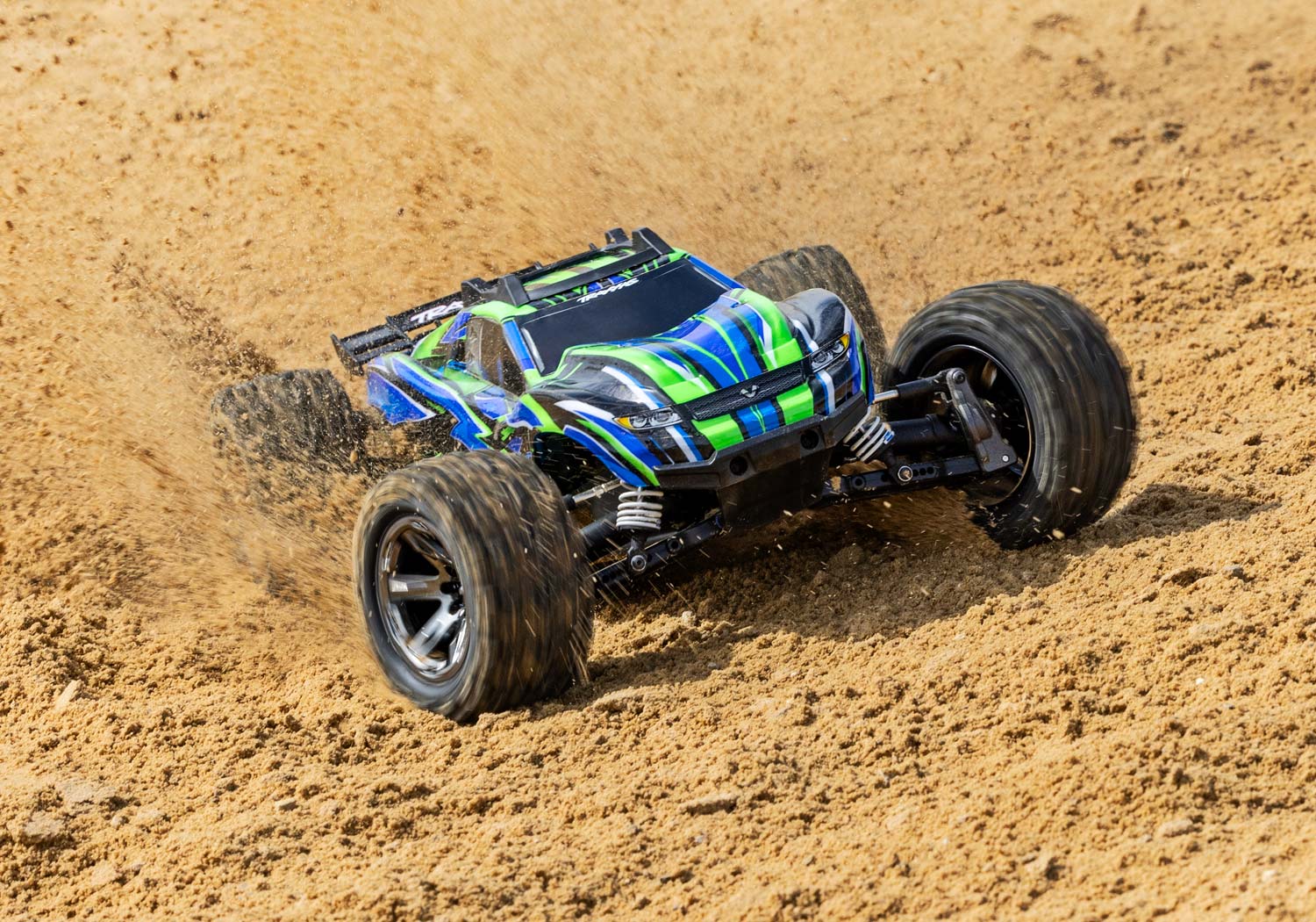 Traxxas Rustler 4x4 HD VXL ID TSM RTR 67376-4