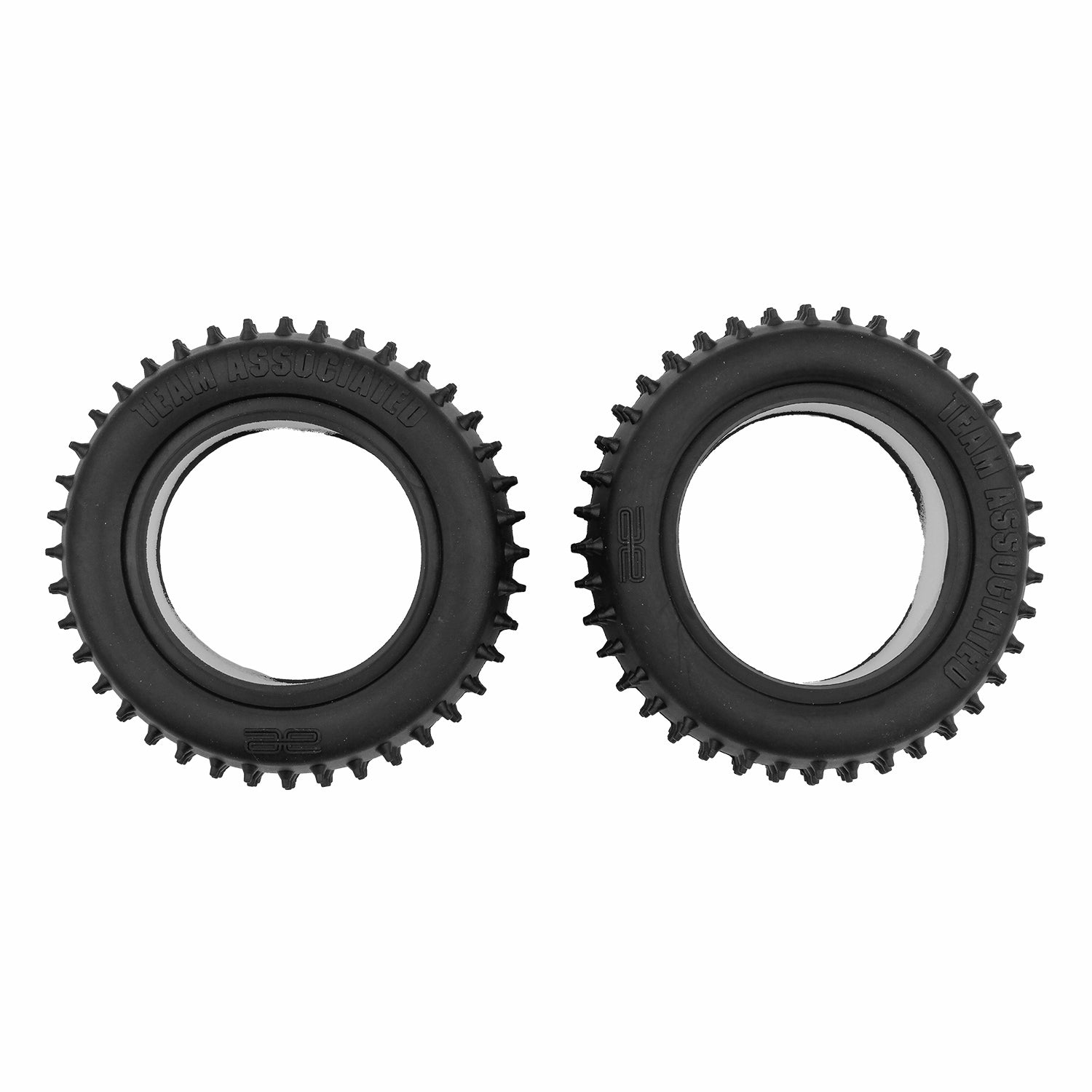 Team Associated Pneus traseiros (x2) RC10 91 Stealth Car 6792