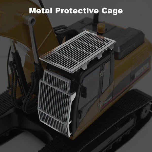 Huina Pelleteuse RC Métal 23Ch V5 RTR CY1580V5