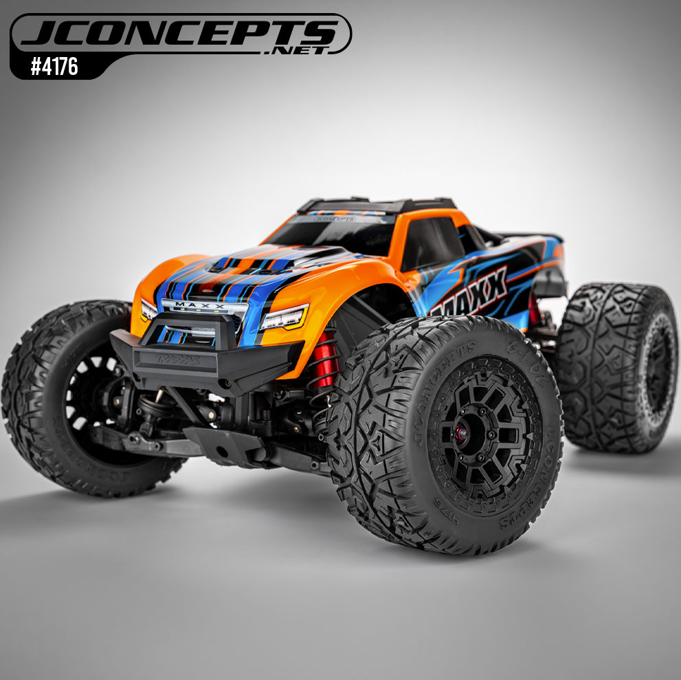 JConcepts Pneus G-Locs + Jantes Noir (x2) Maxx et Kraton 4S 4176-39812